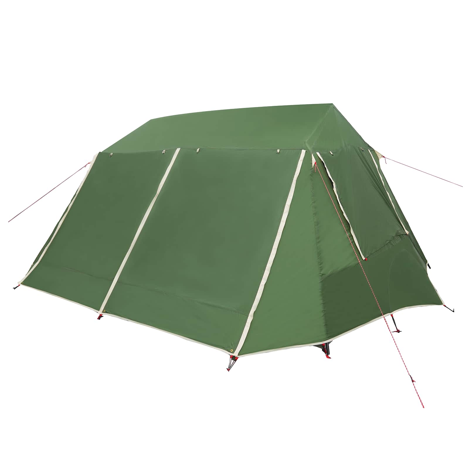 vidaXL Tunnel Tent Green 400 x 278 x 182 cm