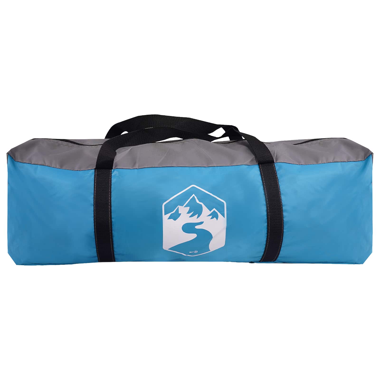vidaXL Tunnel Tent Blue 400 x 278 x 182 cm