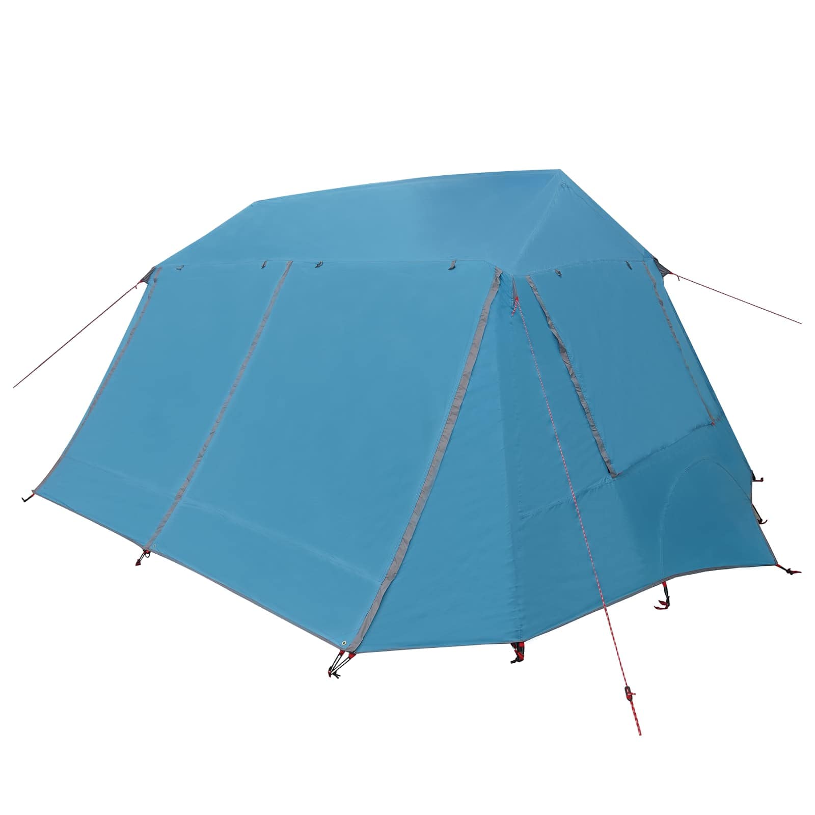 vidaXL Tunnel Tent Blue 400 x 278 x 182 cm