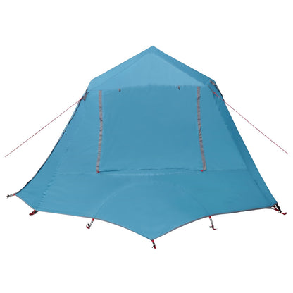 vidaXL Tunnel Tent Blue 400 x 278 x 182 cm