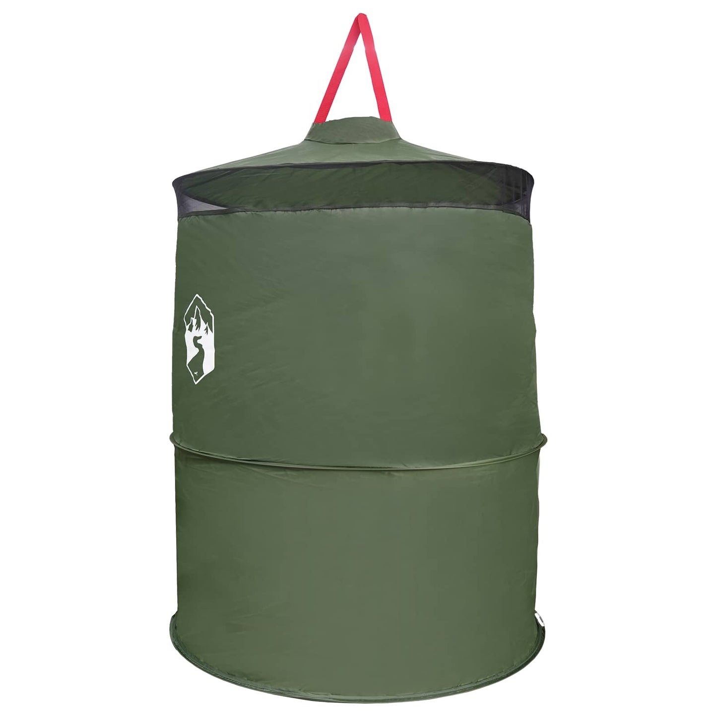 vidaXL Pop-up Toilet Tent with Hanging Rope 97 x 126 cm Green