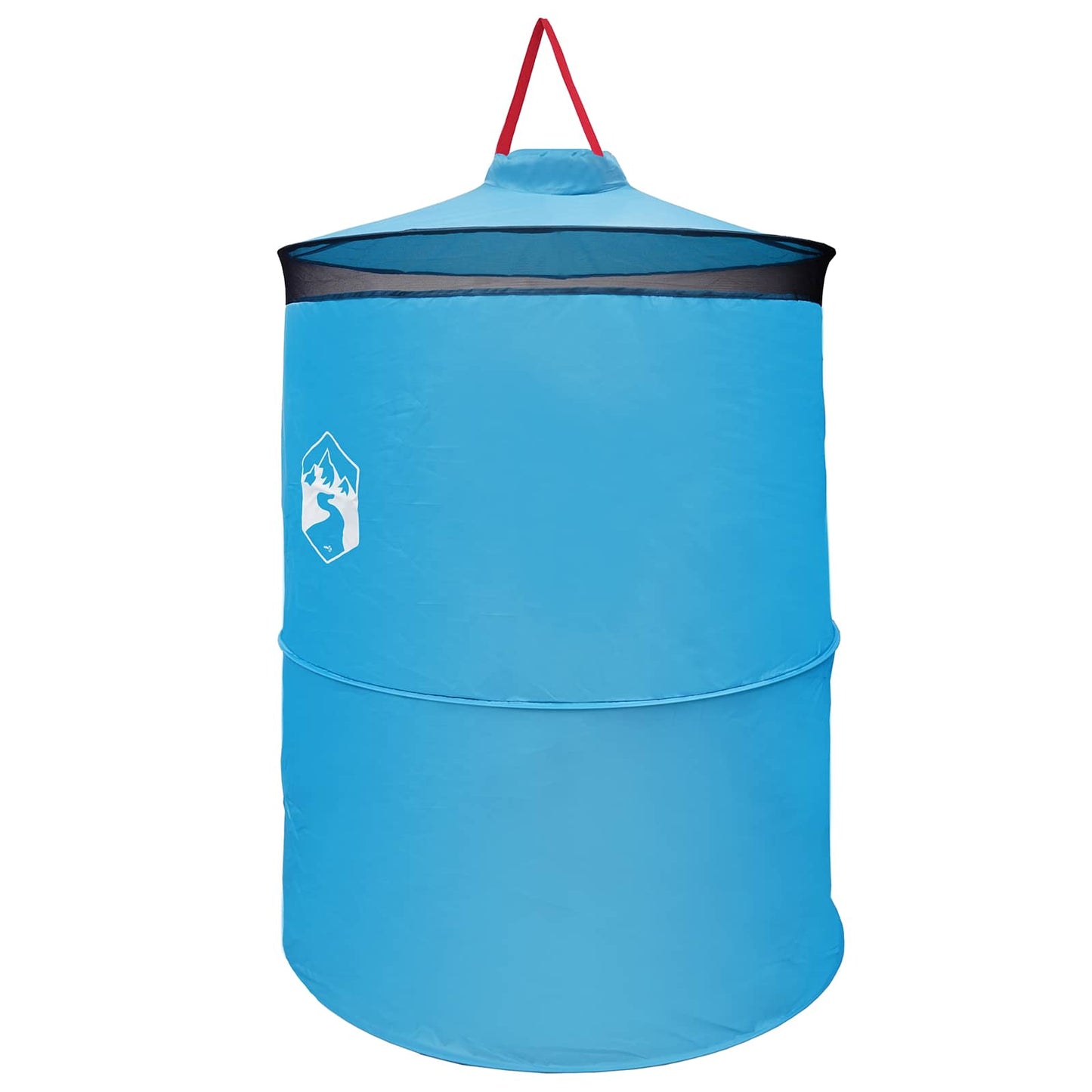 vidaXL Pop-up Toilet Tent with Hanging Rope 97 x 126 cm Blue