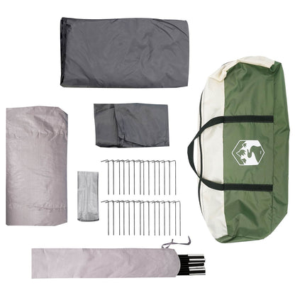 vidaXL Tunnel Tent 560 x 395 x 212 cm Green