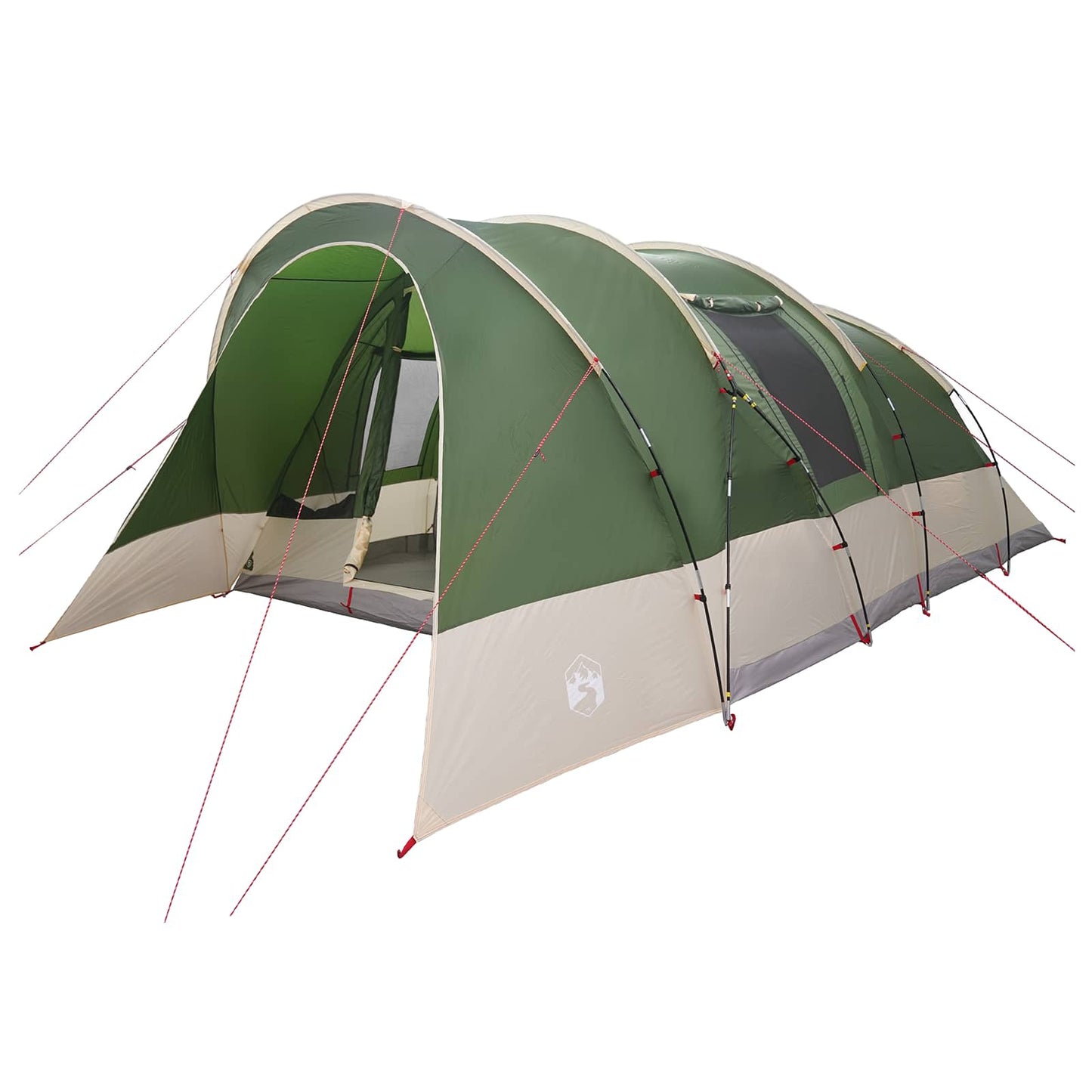vidaXL Tunnel Tent 560 x 395 x 212 cm Green