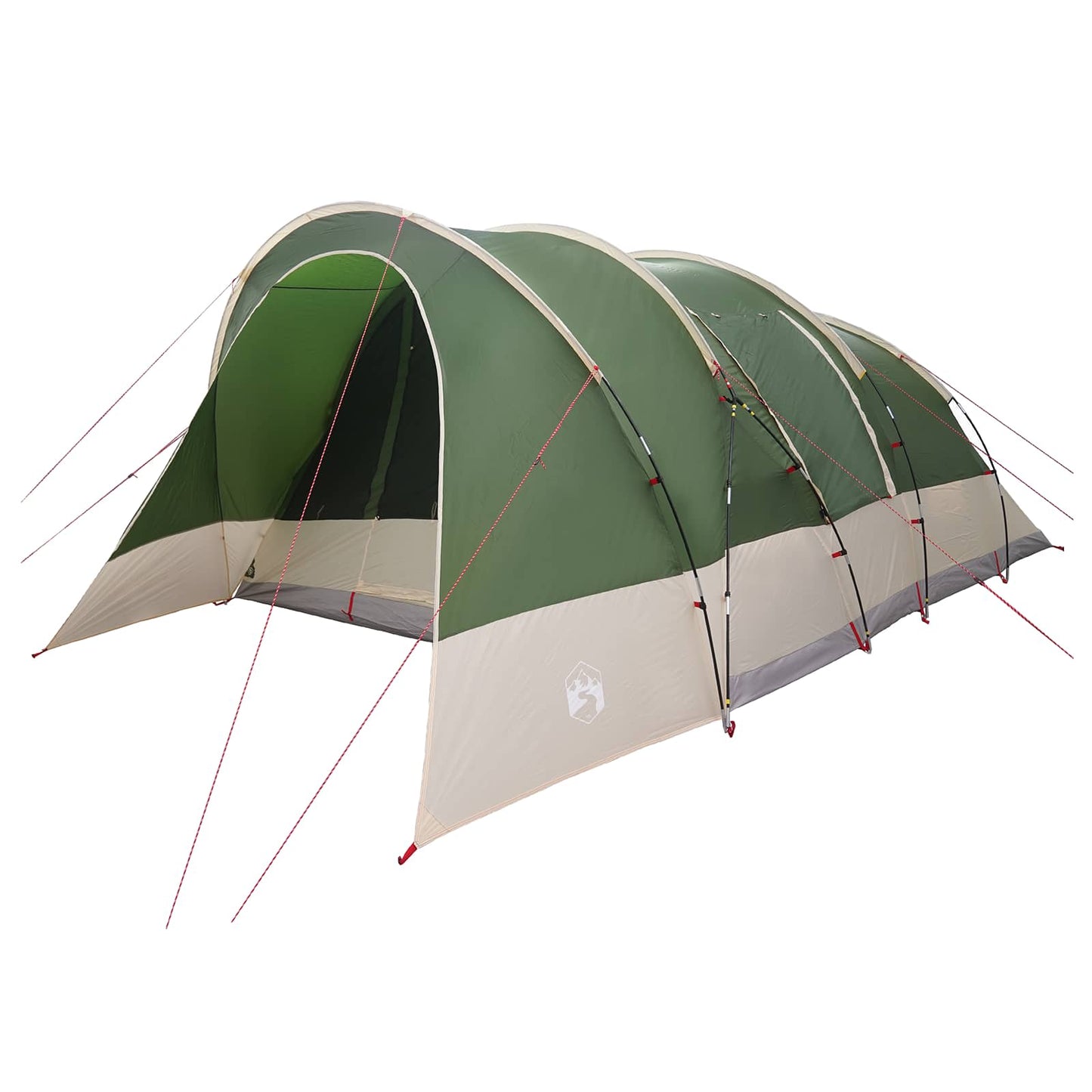 vidaXL Tunnel Tent 560 x 395 x 212 cm Green