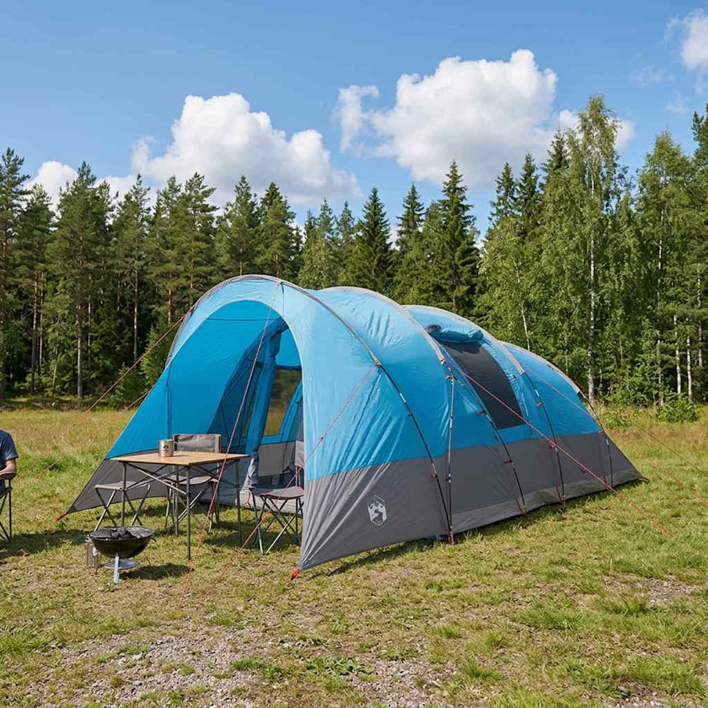 vidaXL Tunnel Tent 560 x 395 x 212 cm Blue