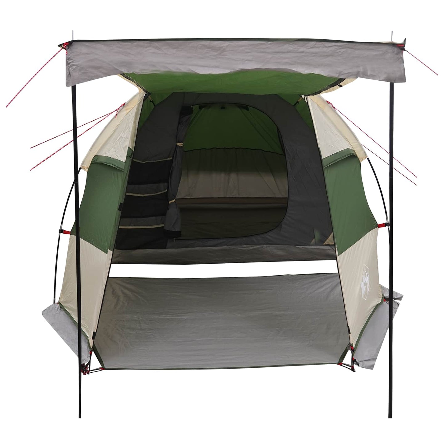 vidaXL Tunnel Tent Green 390 x 215 x 152 cm