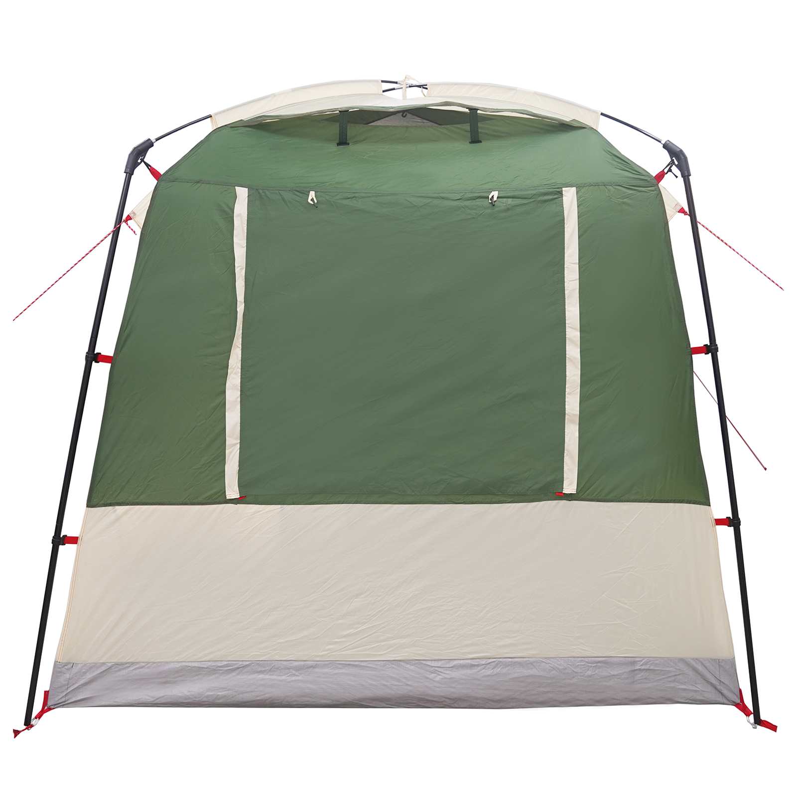 vidaXL Party Tent 4-Person Green 185T Polyester with PU Coating