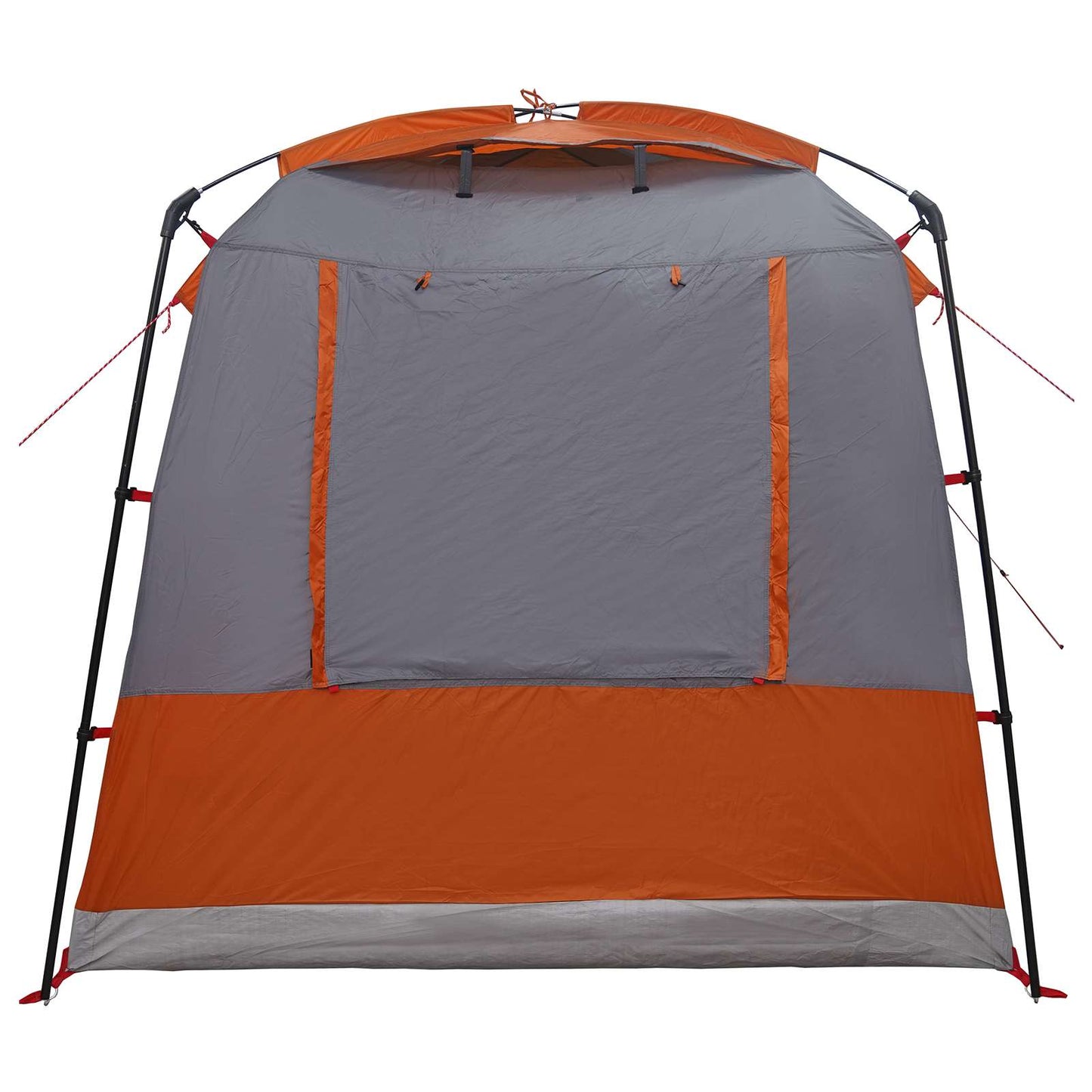 vidaXL Party Tent 4-Person Grey and Orange