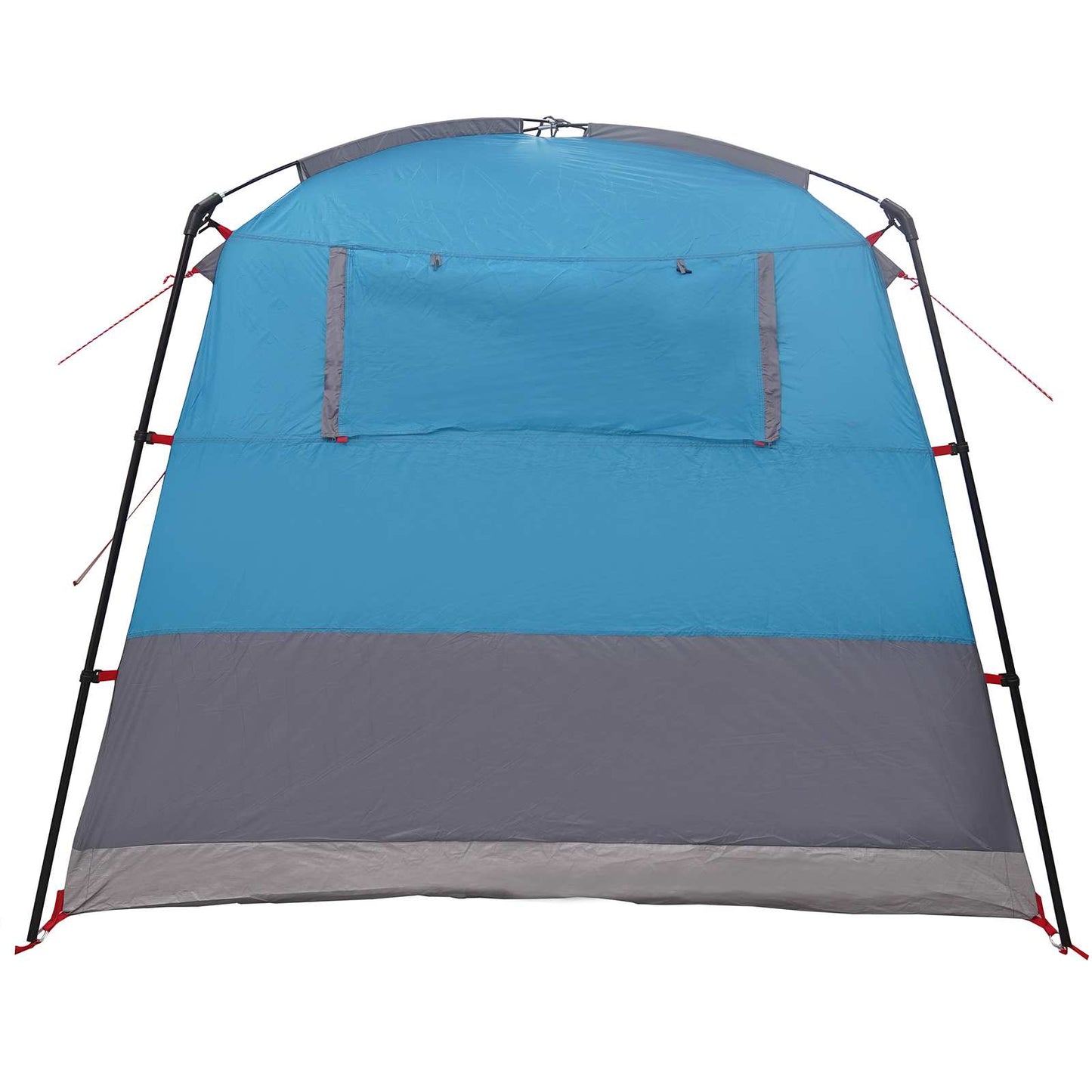 vidaXL Party Tent 10-Person Blue 185T Polyester with PU Coating
