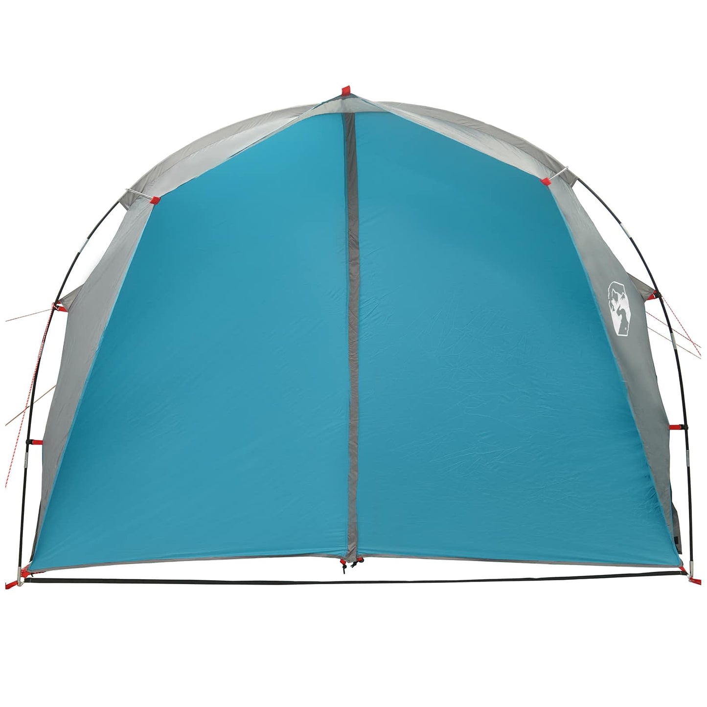 vidaXL Tunnel Tent 6-Person Blue 185T Polyester with PU Coating - 562 x 265 x 216 cm