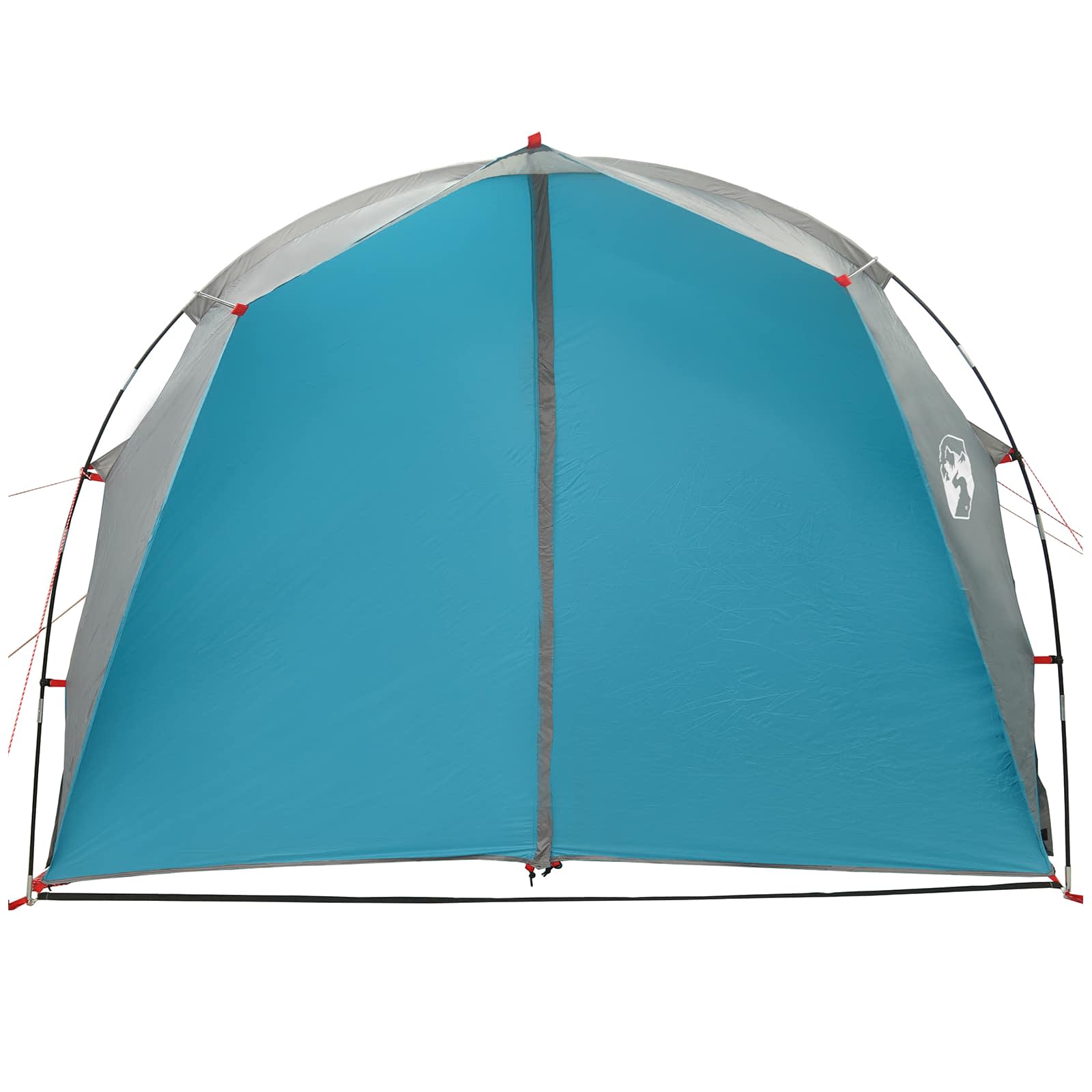 vidaXL Tunnel Tent 6-Person Blue 185T Polyester with PU Coating - 562 x 265 x 216 cm
