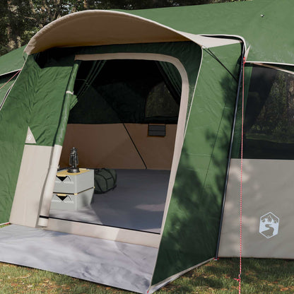 vidaXL Family Tent with Rainfly Water-resistant 18-Person Green