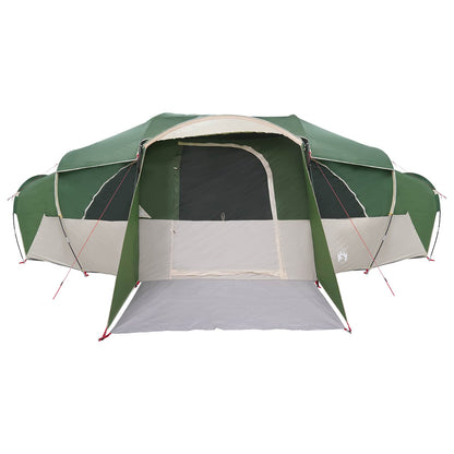 vidaXL Family Tent with Rainfly Water-resistant 18-Person Green