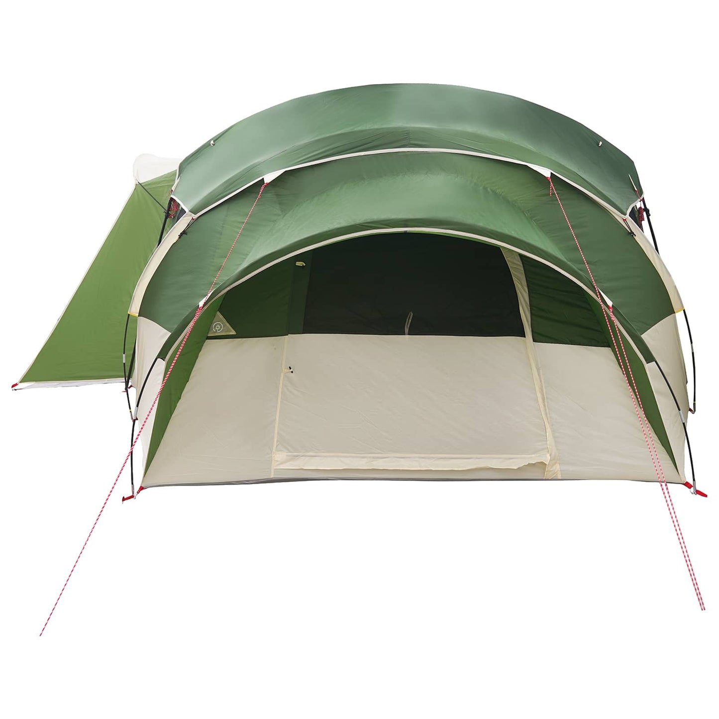 vidaXL Family Tent with Rainfly Water-resistant 18-Person Green