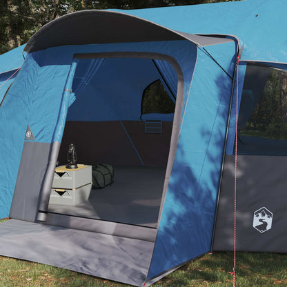 vidaXL Family Tent with Rainfly Water-resistant 18-Person Blue