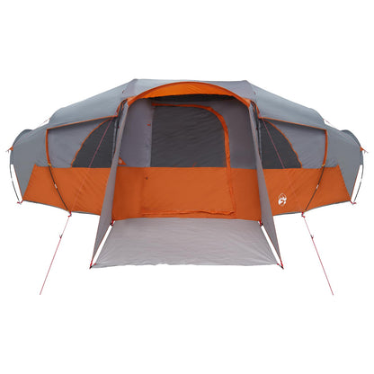 vidaXL Family Tent with Rainfly Water-resistant 18-Person - Grey