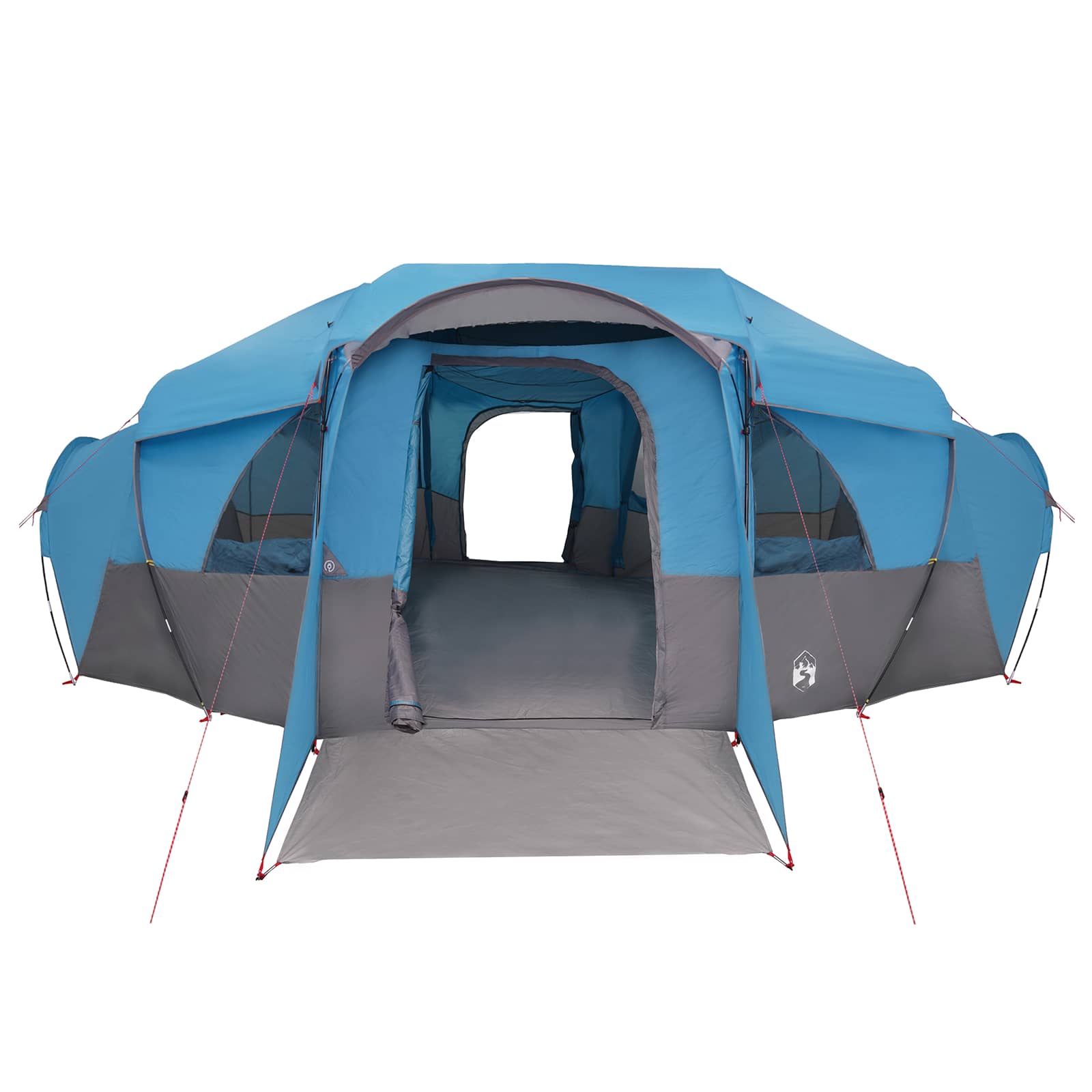 vidaXL Family Tent with Rainfly Water-resistant 10-Person Blue