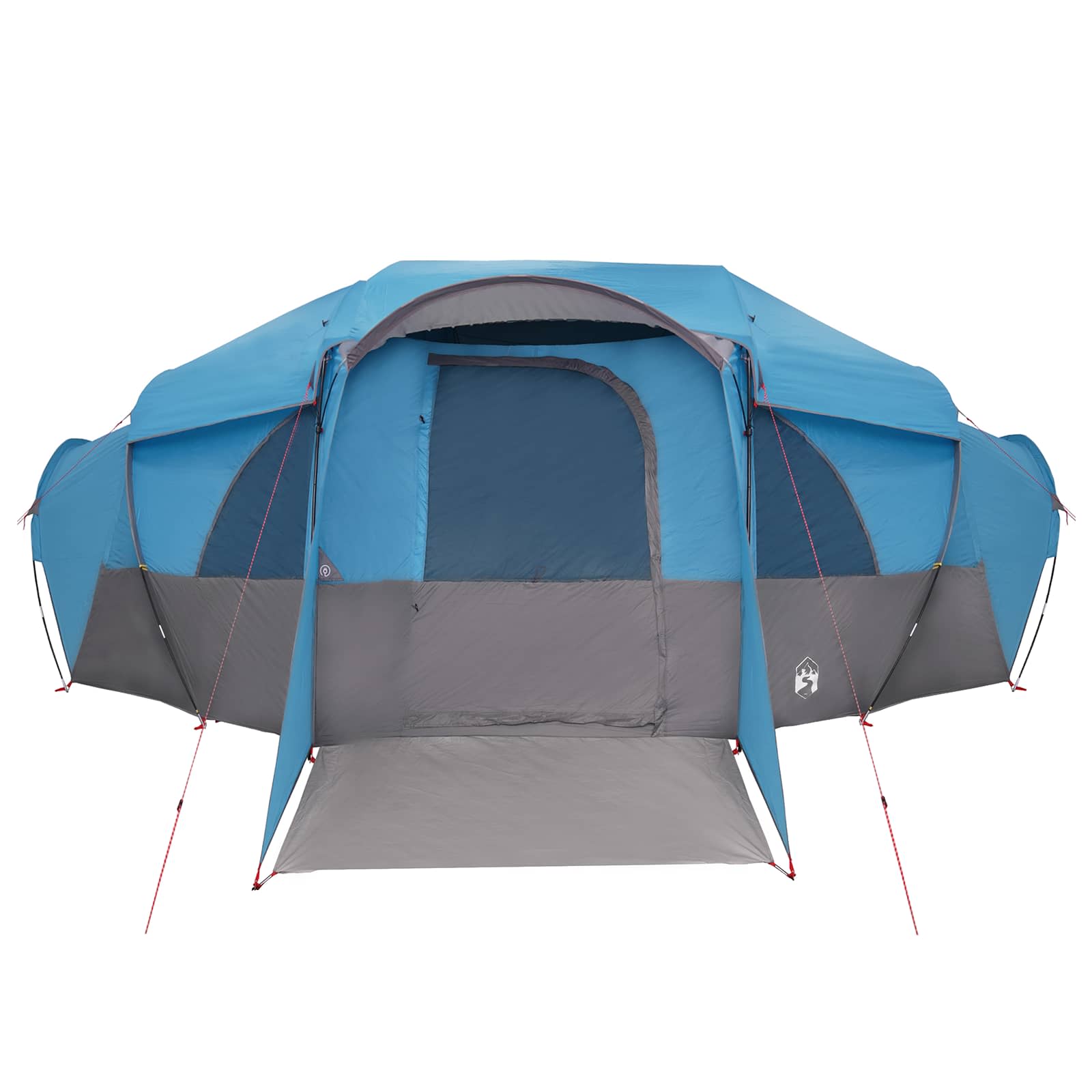 vidaXL Family Tent with Rainfly Water-resistant 10-Person Blue
