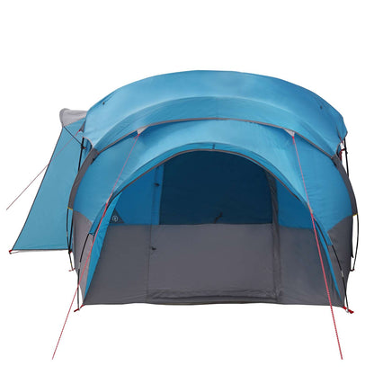 vidaXL Family Tent with Rainfly Water-resistant 10-Person Blue