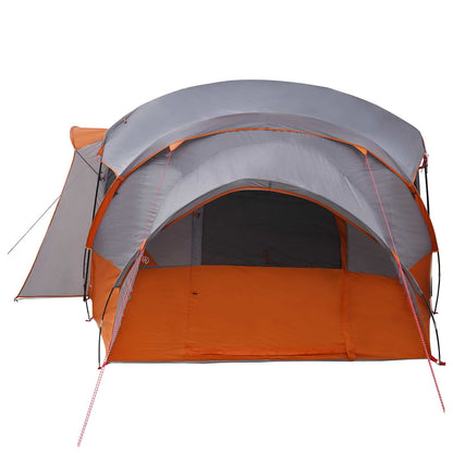 vidaXL Family Tent with Rainfly Water-resistant 10-Person - Grey