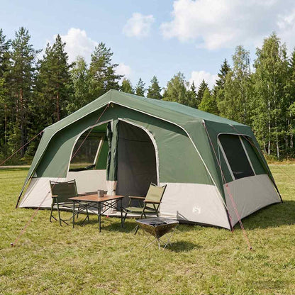vidaXL Family Tent 533 x 312 x 230 cm Green