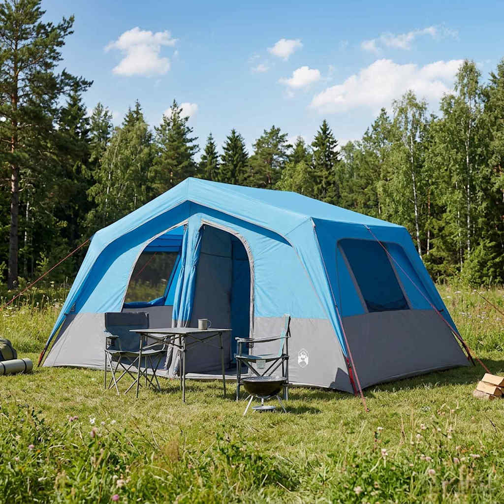 vidaXL Family Tent 533 x 312 x 230 cm Blue
