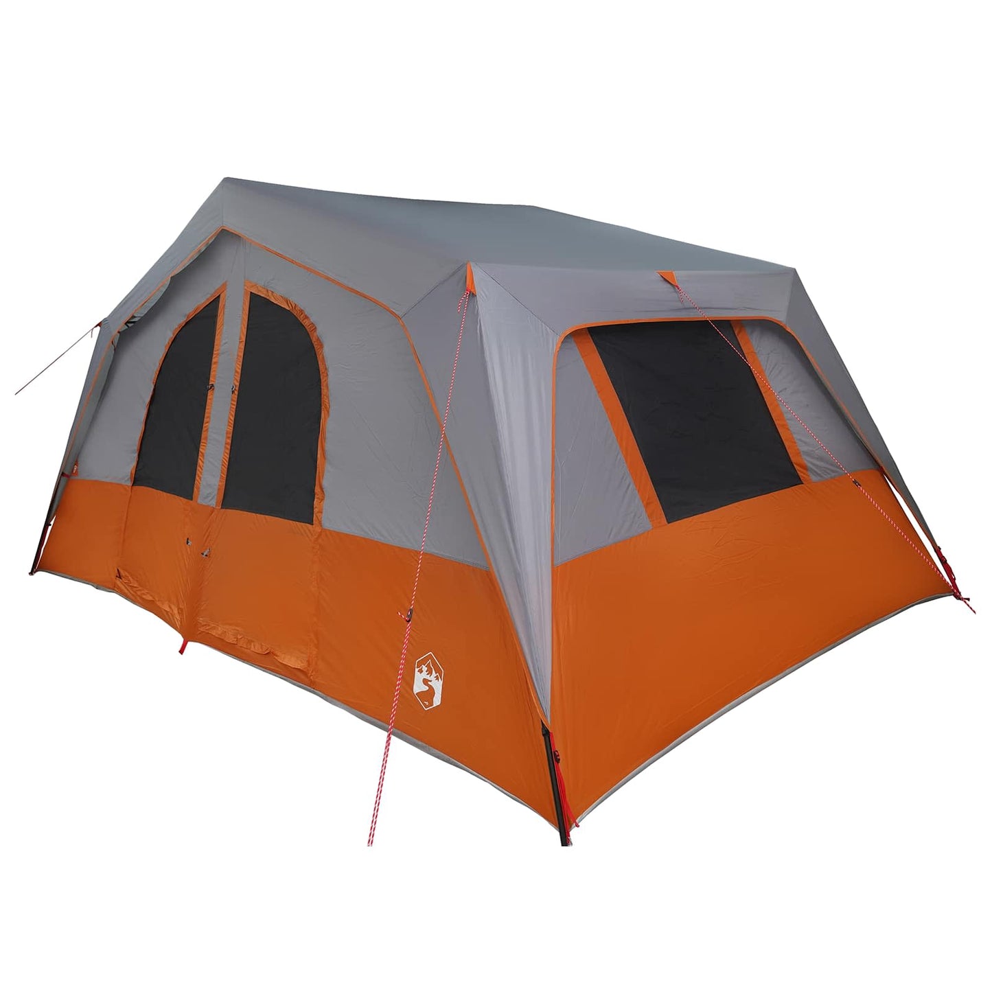 vidaXL Family Tent 533 x 312 x 230 cm Grey and Orange
