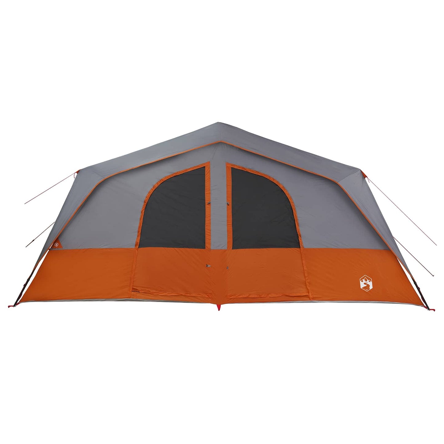 vidaXL Family Tent 533 x 312 x 230 cm Grey and Orange