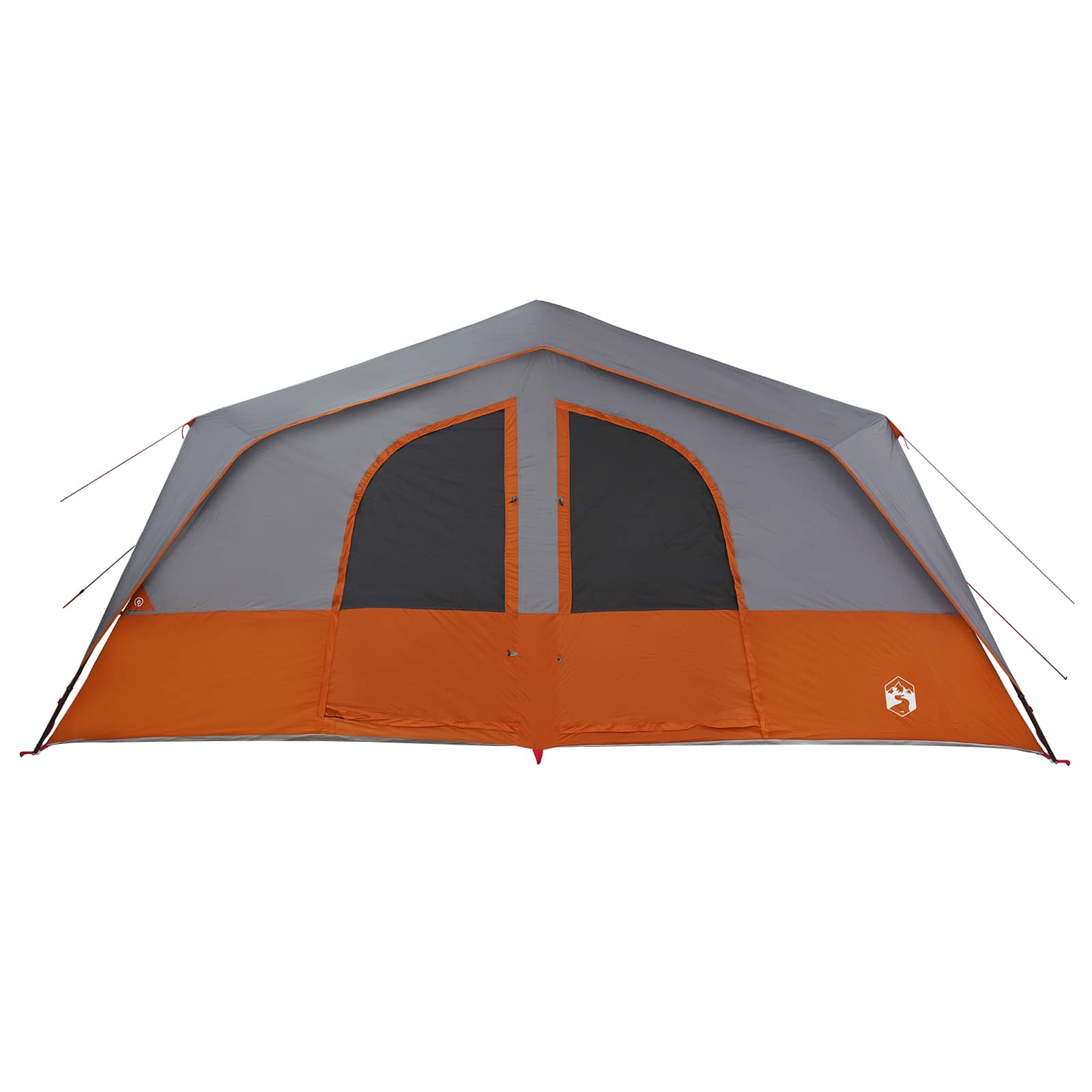 vidaXL Family Tent 533 x 312 x 230 cm Grey and Orange