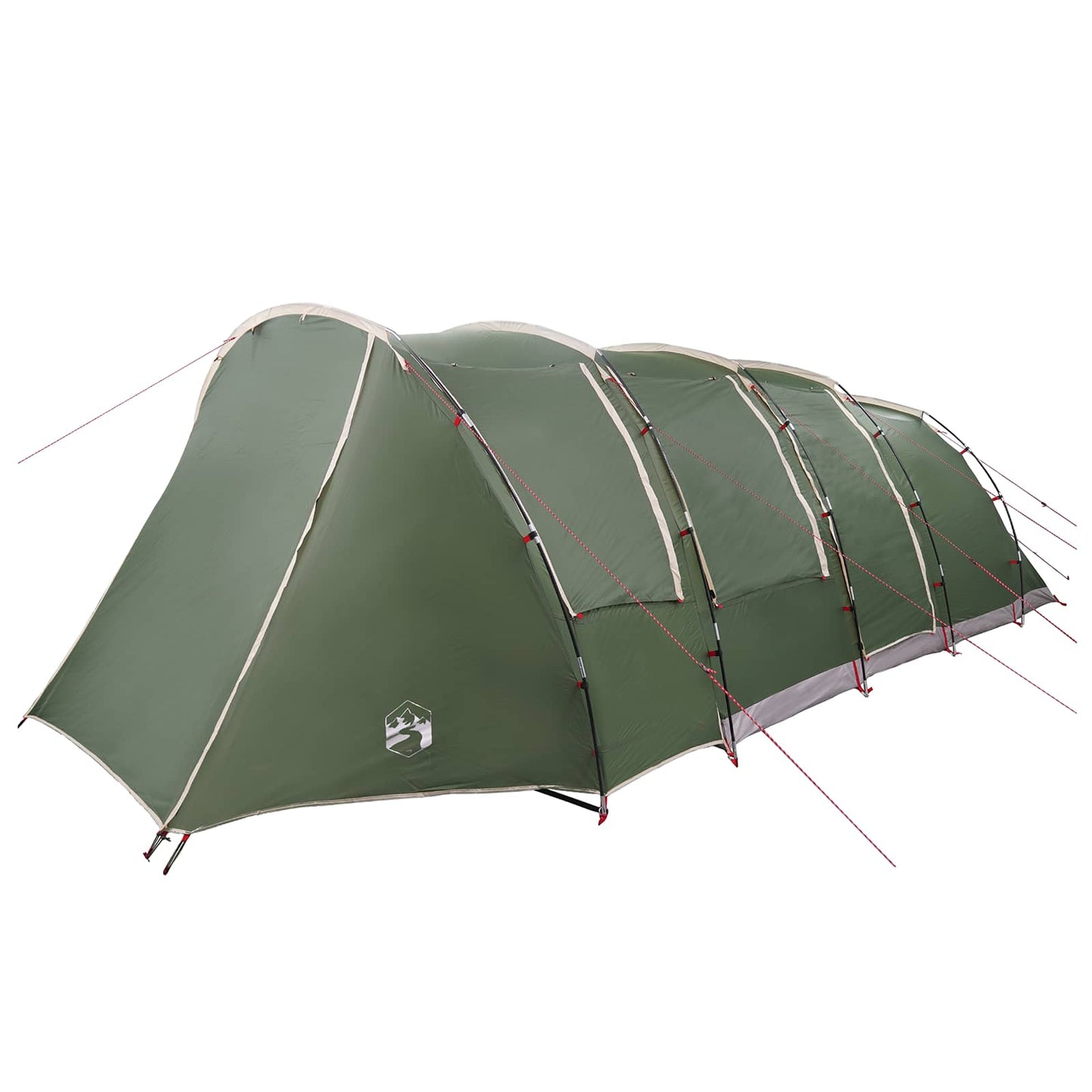 vidaXL Tunnel Tent 675 x 392 x 210 cm Green