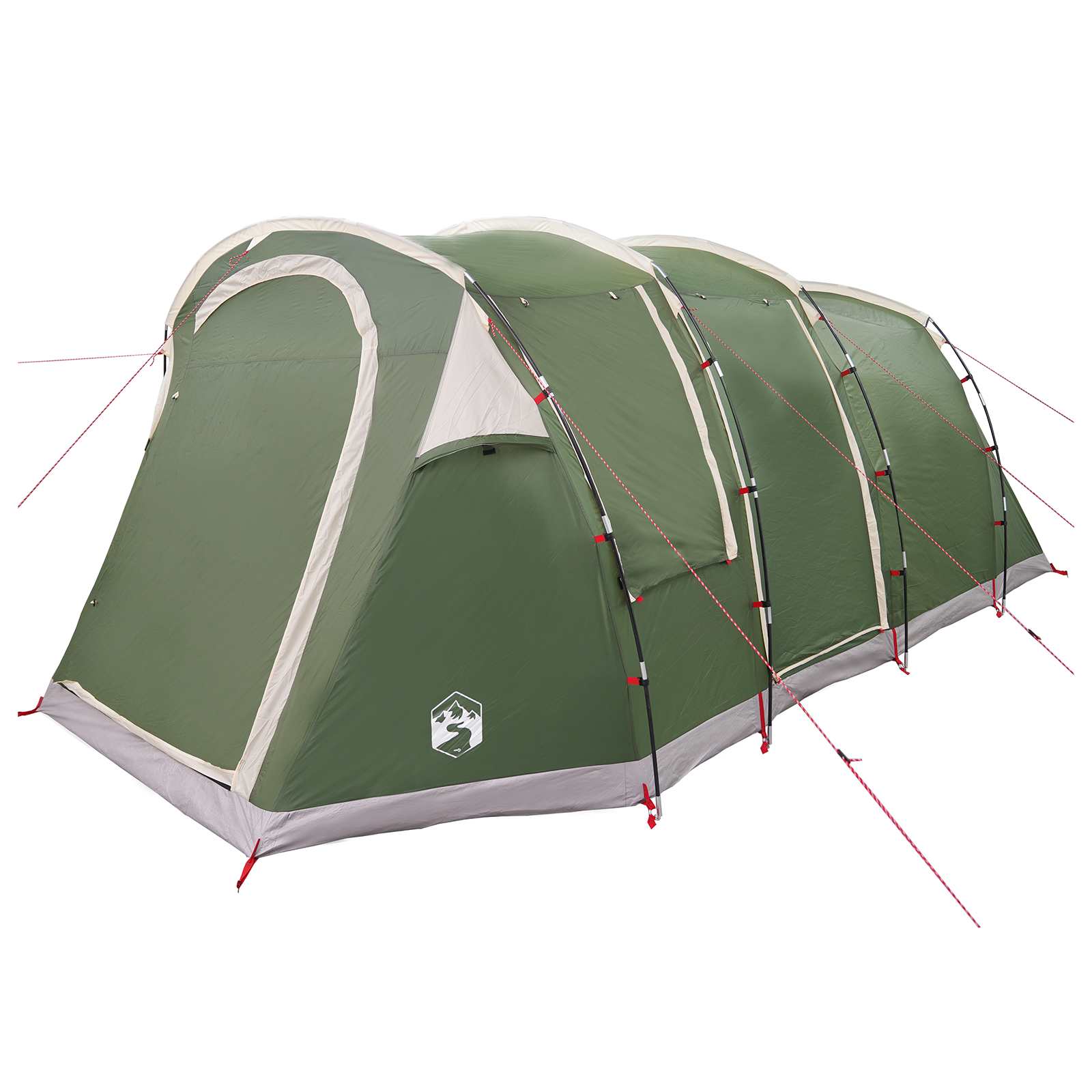 vidaXL Tunnel Tent 505 x 330 x 204 cm Green