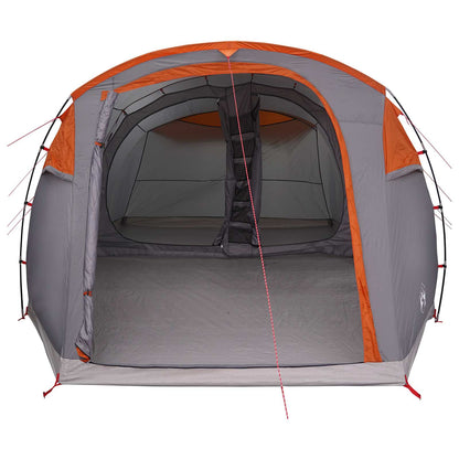 vidaXL Tunnel Tent 505 x 330 x 204 cm Grey and Orange