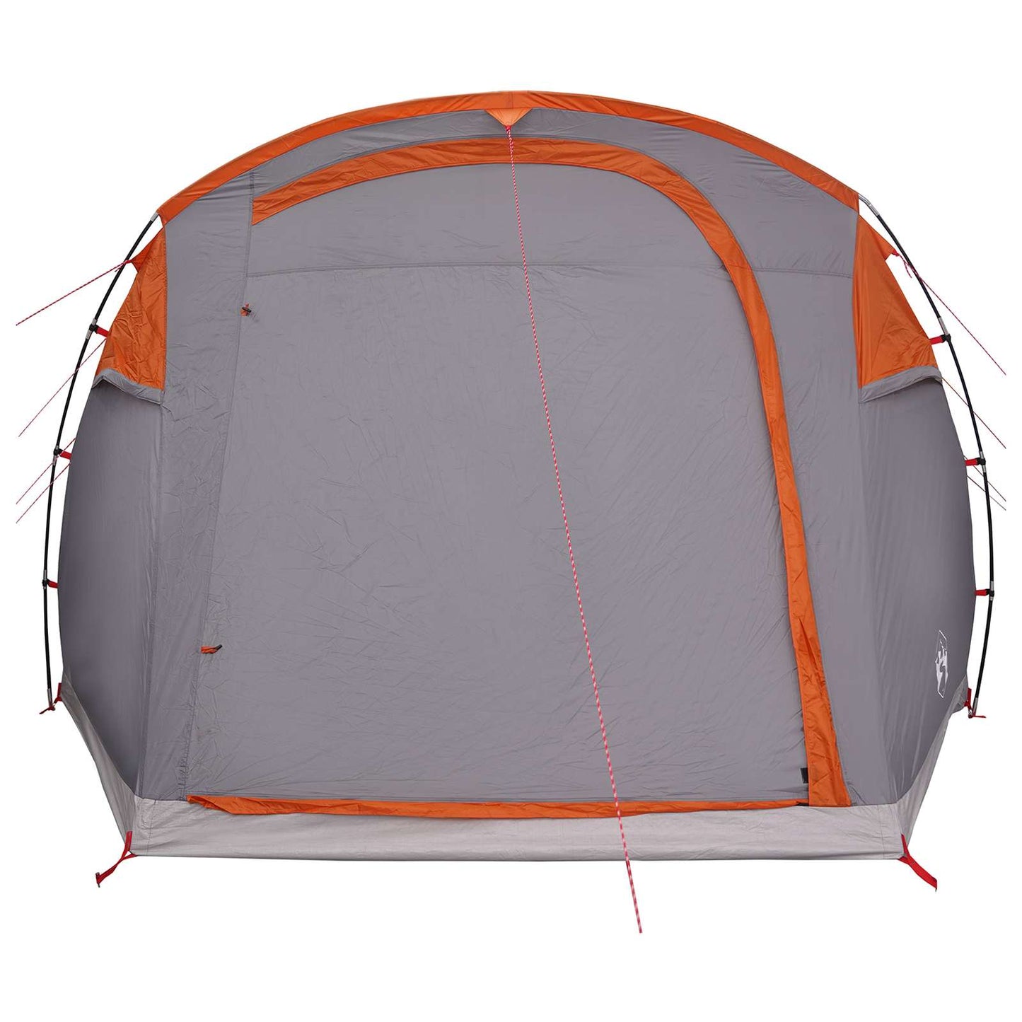 vidaXL Tunnel Tent 505 x 330 x 204 cm Grey and Orange