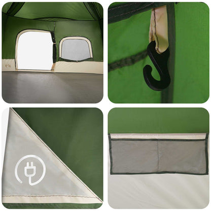 vidaXL Instant Tent Green 340 x 280 x 190 cm