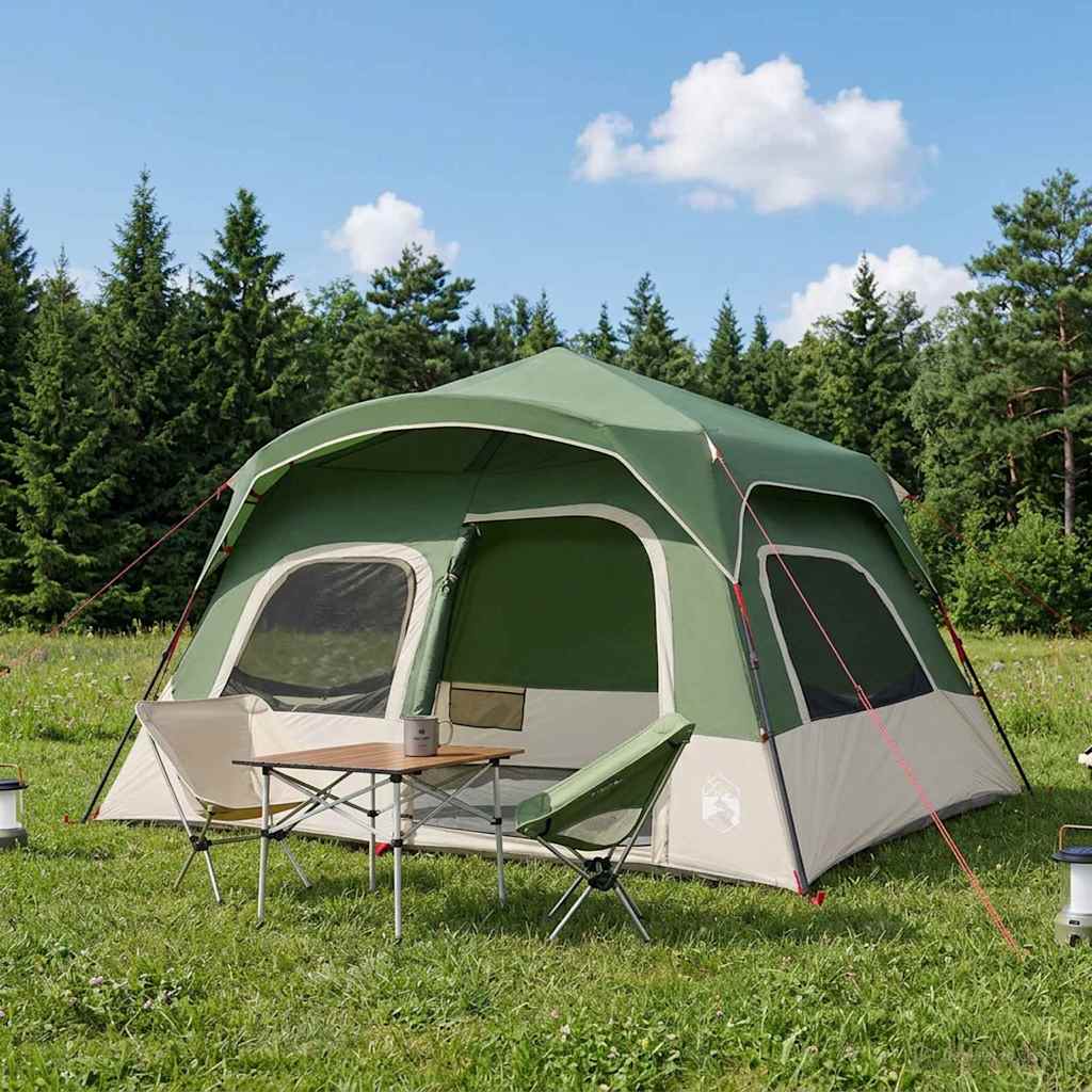 vidaXL Instant Tent Green 340 x 280 x 190 cm