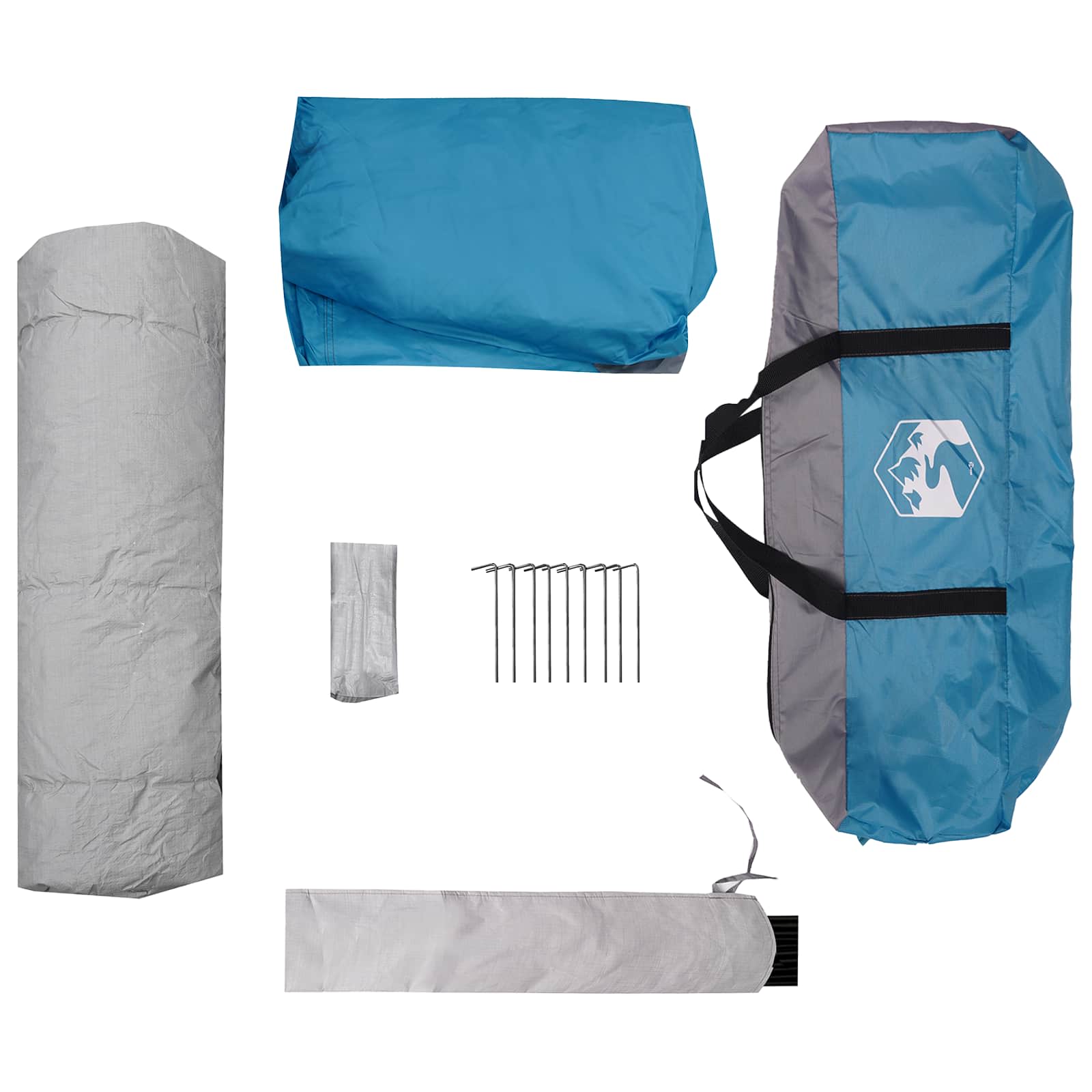 vidaXL Instant Tent Blue 340 x 280 x 190 cm
