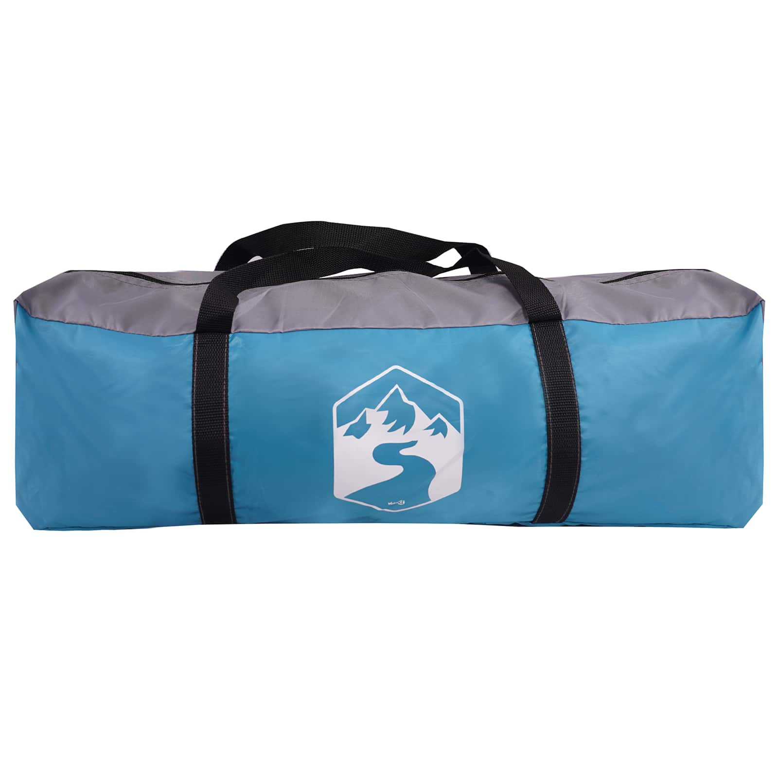 vidaXL Instant Tent 8-Person Blue 185T Polyester with PU Coating