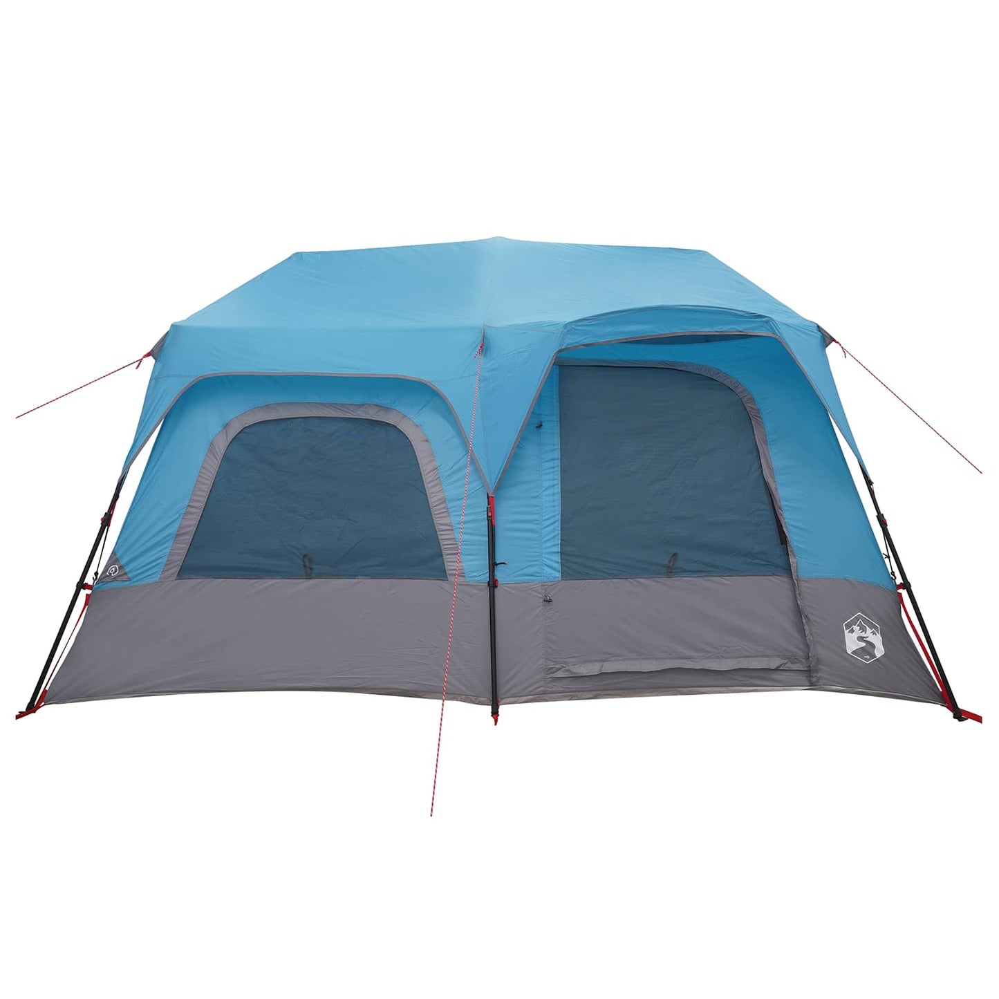 vidaXL Instant Tent 8-Person Blue 185T Polyester with PU Coating