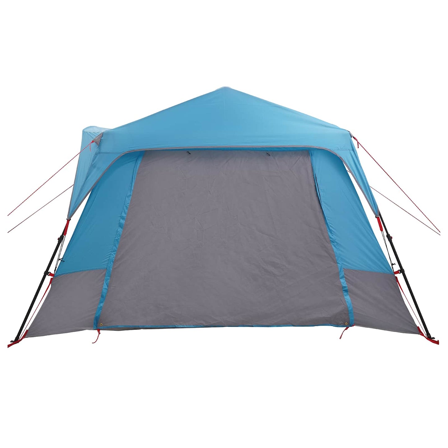 vidaXL Instant Tent 8-Person Blue 185T Polyester with PU Coating
