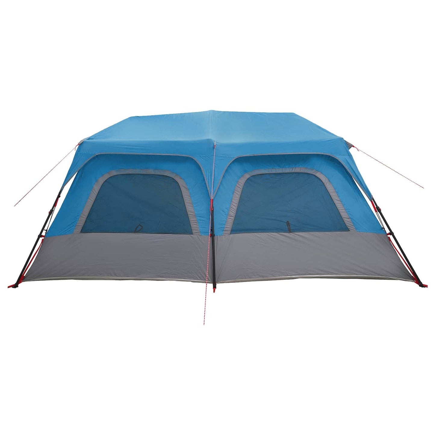 vidaXL Instant Tent 10-Person Blue 185T Polyester with PU Coating