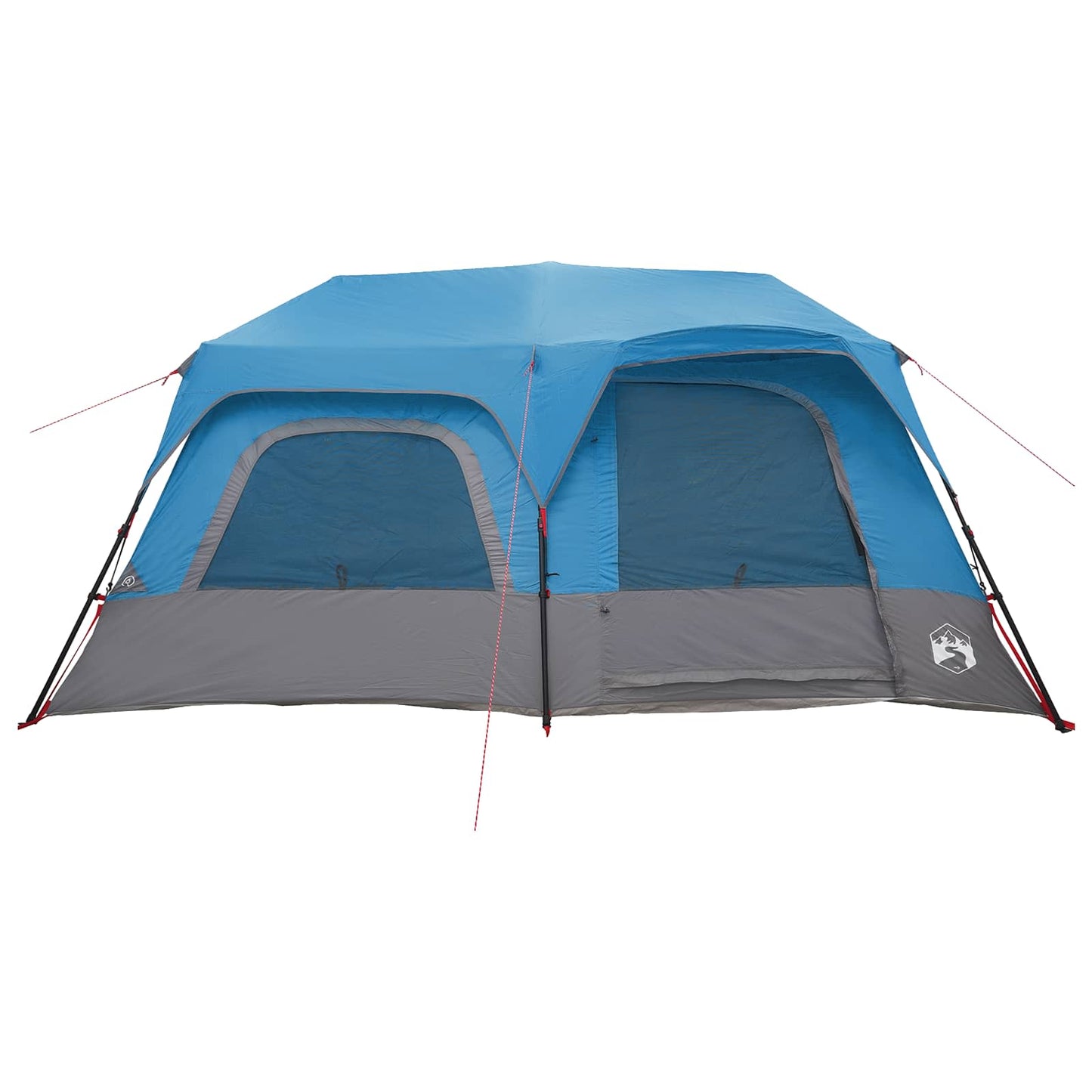 vidaXL Instant Tent 10-Person Blue 185T Polyester with PU Coating