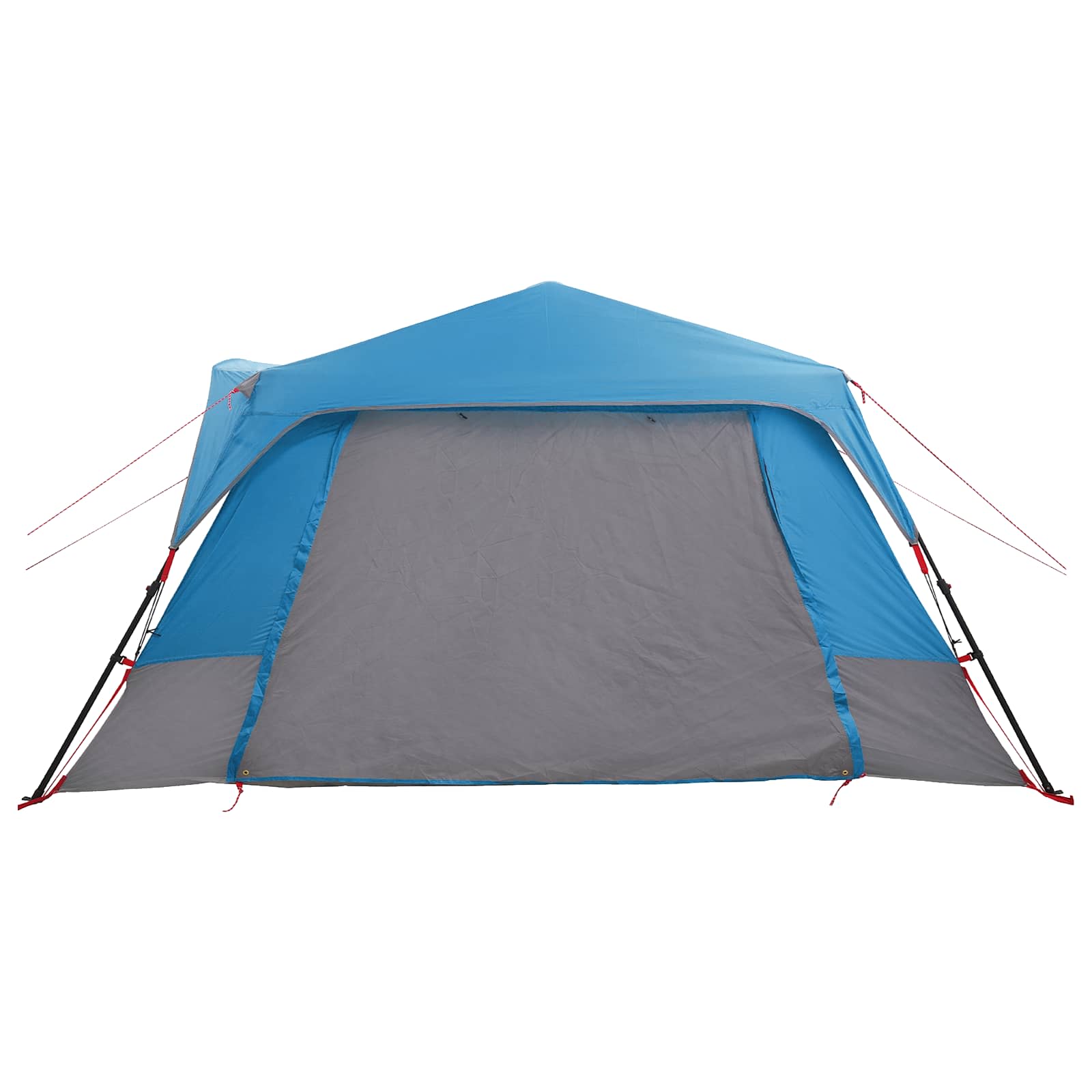 vidaXL Instant Tent 10-Person Blue 185T Polyester with PU Coating