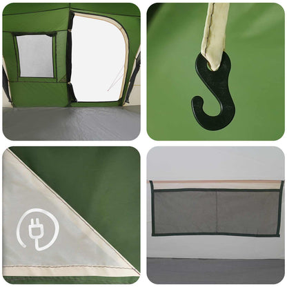 vidaXL Instant Tent 524 x 232 x 192 cm Green