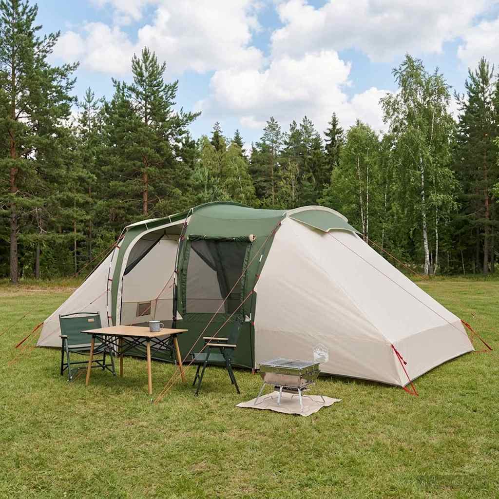 vidaXL Instant Tent 524 x 232 x 192 cm Green