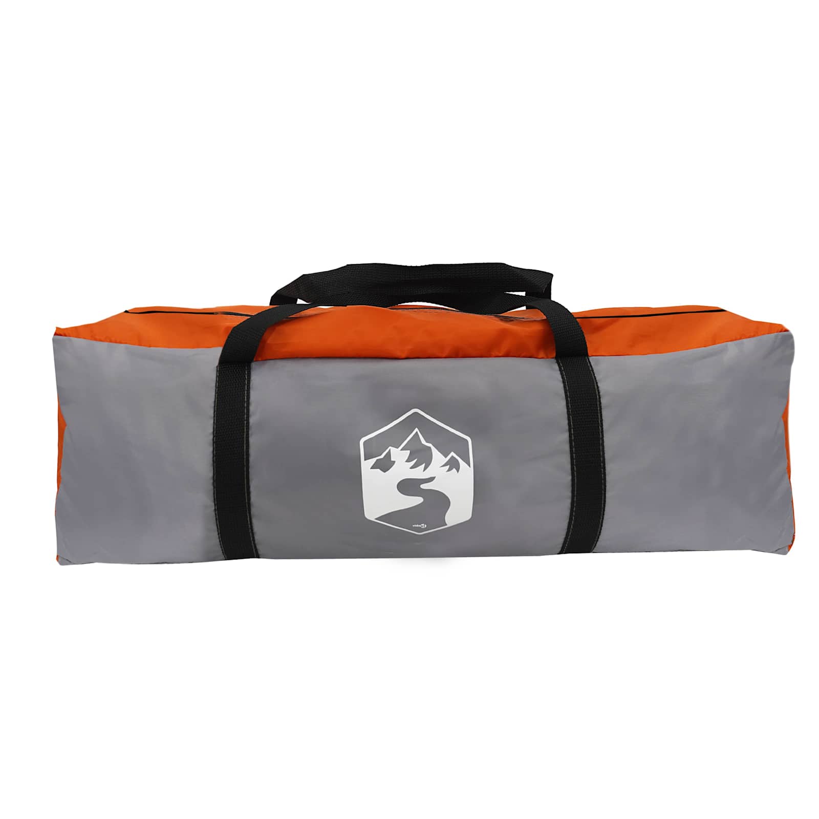 vidaXL Instant Tent 524 x 232 x 192 cm Grey and Orange