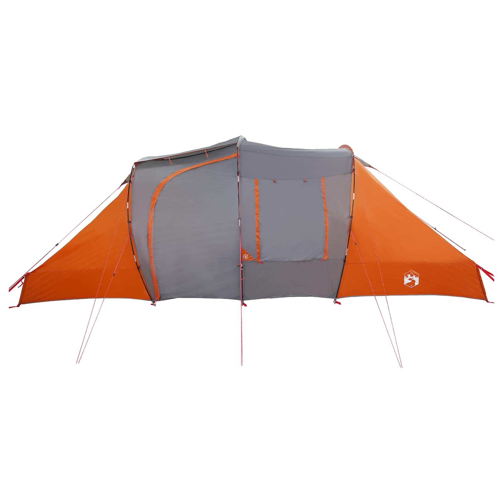 vidaXL Instant Tent 524 x 232 x 192 cm Grey and Orange
