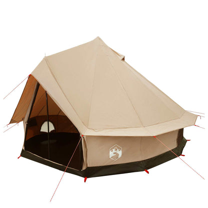 vidaXL Family Tent Cream 6-Person Polycotton