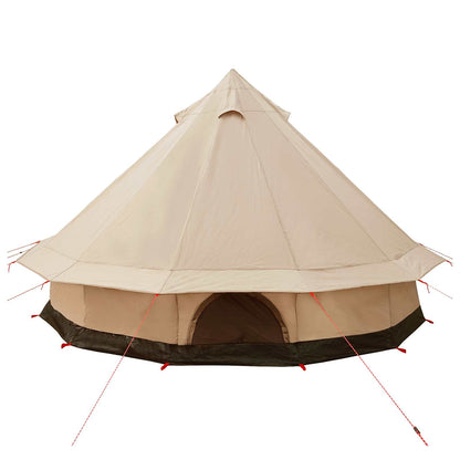 vidaXL Family Tent Cream 6-Person Polycotton