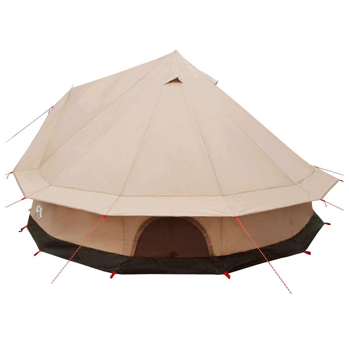 vidaXL Family Tent Cream 6-Person Polycotton